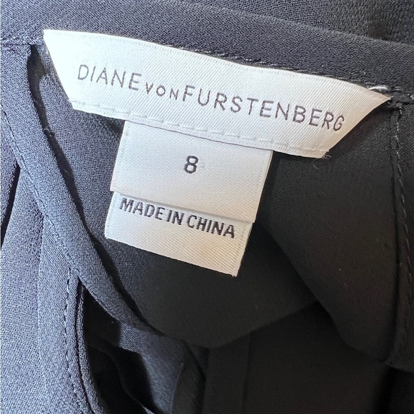 Diane Von Furstenberg Black Keyhole Halter Dress - Picture 16 of 16